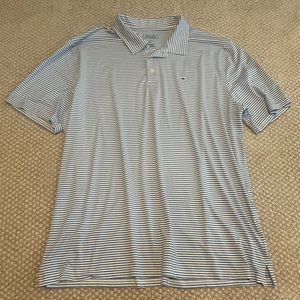 Striped polo shirt